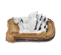 OHPHCALL Figura Decorativa en Resina Ópera de Sídney en Miniatura, Modelo Coleccionable Apariencia Realista para Decoración de Estudios y Dormitorios