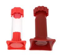 OHPHCALL Filtro de Molienda para Laboratorio con Cilindro Plástico Transparente de 20 Ml, para Experimentos Biológicos y Enseñanza en Aula, con Filtración de Impurezas y Molienda Precisa