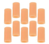 OHPHCALL Fundas para Protección Silicona Dedos Protectoras de para Pares 5 Cubiertas Reutilizables Resistentes al Desgaste Articular en Deportes y Trabajo