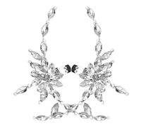 OHPHCALL Hebillas Decorativas para Zapatos de Boda Desmontables, Clips para Zapatos Novia Gemas de Imitación Brillantes, Accesorios Pequeños y Ligeros para Decorar Tacones en Bodas
