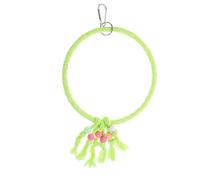 OHPHCALL Juguete para Pájaros Cuerda de Algodón Resistente y Seguro, Columpio Colgante para Jaula de Loros y Periquitos, Adecuado para Decoración y Entretenimiento