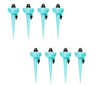 OHPHCALL Kit de 8 Dispositivos de Riego por Goteo Automático para Macetas Válvula de Control y Material Pp, Fácil de Instalar para Plantas en Casa Color Aleatorio