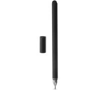 OHPHCALL Lápiz Óptico Capacitivo Ventosa Transparente para Teléfono y Tablet Doble Punta, Diseño de Negro, Cómodo de Sujetar y Portátil para Pantalla Táctil