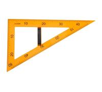 OHPHCALL Magnético para Enseñanza Regla Geométrica con Mango Extraíble para Clases De Matemáticas y Dibujo Técnico Herramienta Didáctica Versátil para Geometría
