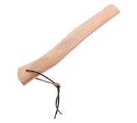 OHPHCALL Mango de Repuesto y Hachuela, Mango de Madera, Caqui, Fácil Sustitución y Mejor Control, para Camping y Actividades al Aire Libre