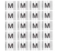 OHPHCALL Marcadores de para Perchas de Ropa, 150 Clips Plásticos Transparentes Tamaño M, Diseño Delgado para Exhibición Ordenada en Tiendas de Ropa