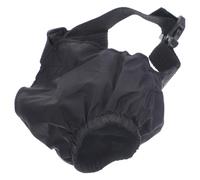 OHPHCALL Máscara Ocular Antimareo para Perros Tamaño L, Antifaz Negro de Nailon Transpirable, Ligero y Portátil para Mascotas al Aire Libre, Reducción de Ansiedad y Náuseas en Coche