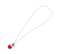 OHPHCALL Pingpong Racket Necklace Lightweight Sports Charm Jewelry For Table Tennis Pendant Accessory For Daily Wear