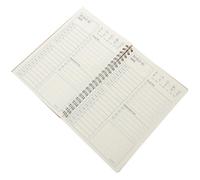 OHPHCALL Planificador Académico Portátil Espiral, Cuaderno de Planificación Diaria en Papel Kraft, Organizador de Agenda Trimestral para Estudiantes y Oficina, Calendario Mensual