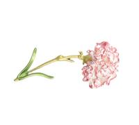 OHPHCALL Prendedor de Clavel de Aleación Rosa Elegante y Clásico para Eventos Formales y Ocasiones de Ocio Fácil Combinación y Buen Efecto Decorativo