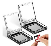 OHPHCALL Protector de Botón Pulsador Redondo de Plástico Transparente Adhesivo Fácil de Instalar para Lavavajillas y Paro de Emergencia en Uso Industrial y Doméstico, Pack de 2