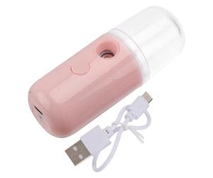 OHPHCALL Pulverizador Facial Nano Facial Mister Portátil Recargable por Usb, 150mah, Rosa, Abs y Pc, Interfaz Usb, para Hidratación y Maquillaje Color Aleatorio