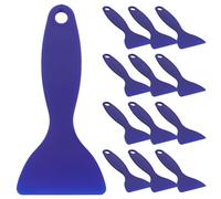 OHPHCALL Raspador para Quitar Hielo Pequeño 20 Piezas, Pala de Deshielo de Plástico Resistente Azul, Herramienta Versátil para Descongelar Refrigeradores y Congeladores en Automotor