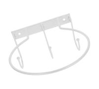 OHPHCALL Soporte Fácil de Instalar para Balón de Baloncesto y Fútbol de Pared en Hierro Blanco y Resistente para Almacenamiento en Estantes del Hogar