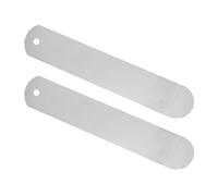 OHPHCALL Soportes para Calcetines 2 Piezas en Aluminio Forma Moldeada para Exhibición y Orden en Tiendas y Uso Personal 8,5 CM X 45 CM