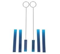 OHPHCALL Sordinas de Afinación para Evitar que Otras Cuerdas Suenen para Piano de Goma Azul 6 Piezas Herramienta de Afinación para Piano para Pianistas Profesionales y Principiantes