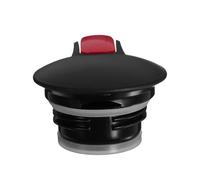 OHPHCALL Tapa de Repuesto para Jarra de Café Hk1500/Hk-2000 Color Negro y Rojo Aislamiento Térmico Material PP Seguro y Duradero Compatible Dispensador de Bebidas Calientes para Uso
