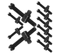 OHPHCALL Tornillos de Ajuste de Tensor de Cadena de Hierro Resistente 10 Fácil Ajuste y Reutilizables para Motosierra y Cortacésped Eléctricos