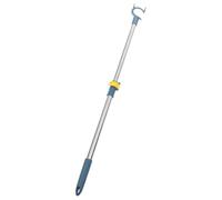 OHPHCALL Varilla Telescópica para Colgar Ropa Extensible de Acero Inoxidable Gancho Ajustable para Alcanzar Prendas Barra Ligera y Resistente para Tendedero Doméstico Color Color Aleatorio