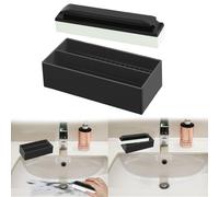 Ohphnt Beard Sponge for Cleaning Sink,Hair Beard Cleaning Brush, Beard Grooming Cleaning Kit, Non-Slip Design Cleaning Tool for Toilets, Sinks, Washing Machines, and Bathtubs Soft Bristle Beard