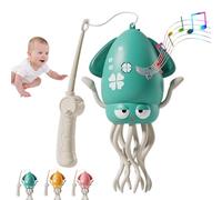 Ohphnt Pulpo bailarin,Electric Dancing Octopus Toy,Musical Dancing Robot,Electric Crawling Octopus Toy with Led Lights & Music,Flexibly Avoid Obstacles, Synchronized Sound and Light,Music for Girls