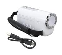 OHPXNZXN Video C 16MP 1080P HD, grabadora de vídeo Digital para Pantalla en Color en Pulgadas con Zoom 16X, para agarrar para fotografía y grabación de vídeo (White)
