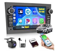 Ohradio 2+64G Android 15 Radio Coche para Opel Astra/Antara/Vectra/Corsa/Zafira/Meriva/Vivaro/Combo/Signum/Tigra Twin Top, Carplay Android Auto Wireless, 7" Pantalla Táctil WiFi GPS FM/RDS BT CAM+Mic