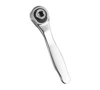 OHREN 1 PCS Destornillador de Trinquete Micro, 72 Dientes, Herramienta de Trinquete para Espacios Reducidos, Llave de Vaso, Accesorio de Trinquete (1/4 Pulgada, 1/4 Hex)