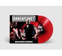Ohrenfeindt - Auf die Fresse Ist Umsonst(Red/Black Splatter Lp) [Vinilo]