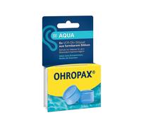 OHROPAX Aqua 6 Tapones para Oídos De Silicona Protección Del Ruido Ideal Nadar