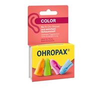 OHROPAX Tapones para los oídos Color - Tapones para los oídos de espuma suave - Muy cómodos incluso durante mucho tiempo - Aislamiento acústico SNR 35 dB - Ideal para fiestas, eventos y tiempo libre -