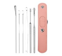 Ohrreinigungsset - Hunde Ohrenreinigungstool, Edelstahl Spiral-Ohrenschmalz-Entferner-Set | Elektrischer Ohrenreiniger Für Mensch Und, Ohrenschützer Mit Spritze & Ohrenschmalzs