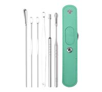 Ohrreinigungsset - Hunde Ohrenreinigungstool, Edelstahl Spiral-Ohrenschmalz-Entferner-Set | Elektrischer Ohrenreiniger Für Mensch Und, Ohrenschützer Mit Spritze & Ohrenschmalzs