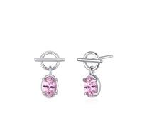 Ohrring Set Silber, Ohrringe 925 Silber Geometrisch mit Zirkonia Beste Freundin Geschenke