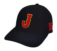 Ohtani #16 - Gorra de béisbol para hombre, japonés, Samurai, ajustable, negra, bordada, negra, 7-7 5/8