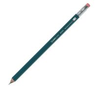 OHTO WN01 - Lápiz mecánico de madera, punta fina de 0,5 mm, cuerpo largo estándar, cuerpo verde, hecho de cedro de incienso, WN01-SP5-GN