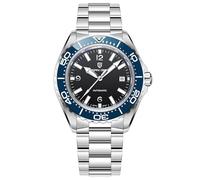 OHUGNA Pagani Design Miyota 8215 - Reloj automático (40 mm, zafiro, 100 m, resistente al agua, luminoso), Azul, Este reloj para hombre cuenta con un estilo casual y deportivo. También se adapta al uso