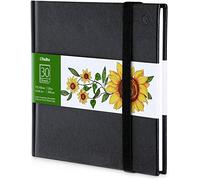 Ohuhu Cuaderno de Bocetos, , Papel liso 200 GSM para dibujo, 30 hojas / 60 páginas, Profesionales, Dibujar y Hacer Bocetos, specialmente diseñado para rotuladores a base de alcohol, 17,5 x 16,5cm