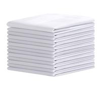 Ohuhu Pañuelos Hombre, Pañuelo Traje 100% Algodón Clásico Juego de Pañuelos de Bolsillo, Regalo para Hombre, 40 x 40 cm