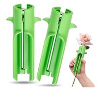 Ohulelks 2 Piezas de Removedor de Espinas de Rosas, Herramienta para Quitar Espinas de Hojas, Floristería para el Hogar, Jardinería, Flores