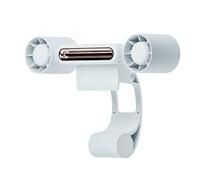 Ohulelks Aire Acondicionado Portátil con Ventilador de Carga y Luz LED, Silencioso y Luminoso, con Pantalla Colgante de Cuatro Velocidades, Color