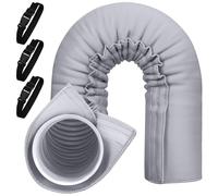 Ohulelks Aislante para Manguera Aire Acondicionado Portátil, Protectora para Manguera Aire Acondicionado Portátil, Compatible para Mangueras Escape 5 y 5,9 Pulgadas de Diámetro