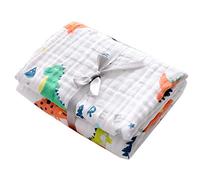 Ohulelks Baby Blanket y Swaddling Newborn Thermal Soft Fleece Blanket Juego de Cama SóLido EdredóN de AlgodóN (Dinosaurio)
