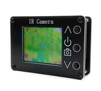 Ohulelks Cámara Termográfica Infrarroja con Pantalla LCD de 1,8 Pulgadas, Sensor de Medición de Temperatura Digital, Carga USB MLX90640