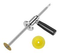 Ohulelks Cortador de Tubos Interiores para PVC, Herramientas de Corte Interior de Plomería de Acero Inoxidable con Disco de Corte de Grano de Diamante.