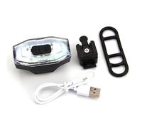 Ohulelks Luz Trasera para Bicicleta LED, Recargable por USB, Resistente Al Agua, Ultraligera, para Ciclismo de Montaña.