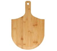 Ohulelks Pala de Bambú para Pizza, Herramienta para Hornear, Tabla de Cortar Pizza de Madera con Cómodo, Tabla de Cortar para Pelar Pizza.