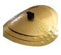 Ohulelks Paquete de 3 Platillos Clap Stack de 11, 13 y 15 Pulgadas con Efecto de Sonido Smack Stack, Platillos de Batería Profesionales para Práctica A