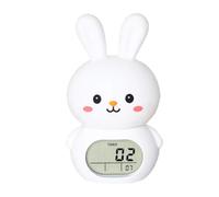 Ohulelks Reloj de Luz con Forma de Animal, con Carga USB, para Dormir, con Luz Ambiental, y Función de Música.
