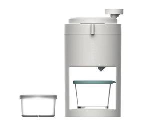 Ohulelks Trituradora de Hielo Manual Portátil, Máquina para Hacer Batidos Multifunción, Máquina Afeitar de Hielo de Mano para la Cocina del Hogar, Herramienta Compacta para Romper Granizo